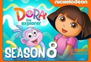 儿童益智动画片《爱探险的朵拉 Dora The Explorer》 第八季全集 中文版全20集+英文版全20集 720P/MP4/9.16GB 爱探险的朵拉全集下载-益智少儿动画网