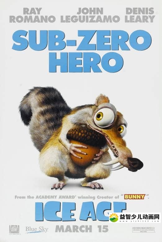 动画电影《冰川时代1/冰河世纪1 Ice Age 》国粤英台四语中字 720P/MKV/2.4G 动画电影冰川时代/冰河世纪全5部下载下载-益智少儿动画网