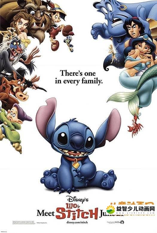 迪士尼动画电影《星际宝贝 Lilo & Stitch 2002》英语中英双字 高清/MKV/1.3G 动画片星际宝贝全集下载-益智少儿动画网
