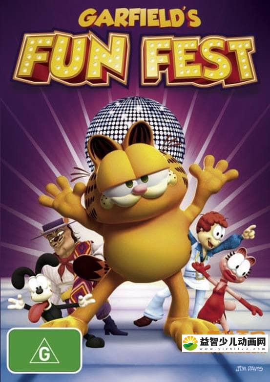 儿童动画电影《加菲猫的狂欢节 Garfield\'s Fun Fest 2008》英语中字 高清/FLV/263M 动画片加菲猫全集下载-益智少儿动画网