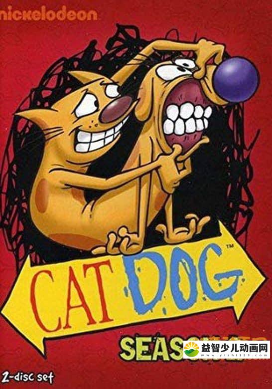 美国动画片《猫狗 Catdog》第二季全20集 国语版20集+英语版20集 高清/MP4/4.31G 动画片猫狗全集下载-益智少儿动画网