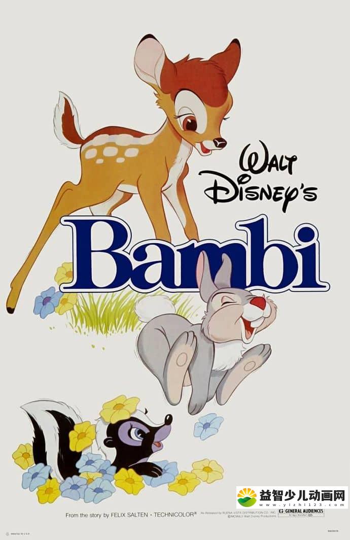 迪士尼动画片《小鹿斑比 Bambi 1942》英语中字 720P/MP4/520M 迪士尼动画片全集下载-益智少儿动画网