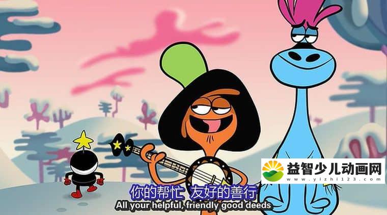 迪士尼动画片《星际漫步 Wander Over Yonder》全2季43集 英语中英双字