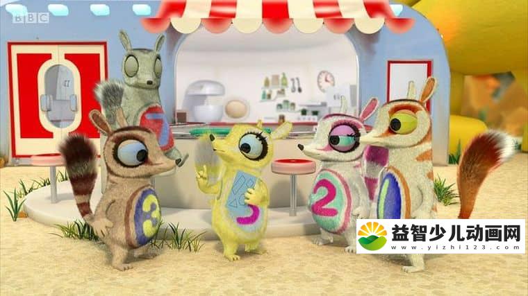 BBC动画片《数字虫 The Numtums》全3季共72集