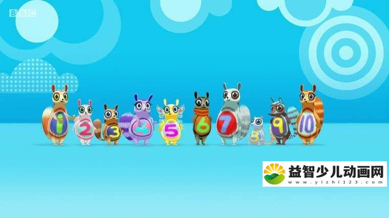 BBC动画片《数字虫 The Numtums》全3季共72集